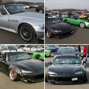 Car meet breakfast Donington Park Garage 39 Paddock 2
