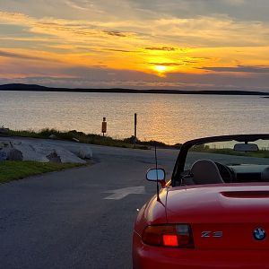 Too cliche? I do love sunsets, and my Z3