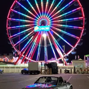 Claire's midnight visit to OCMD Inlet